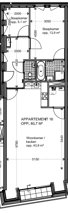 Plattegrond Boterstraat 31T
